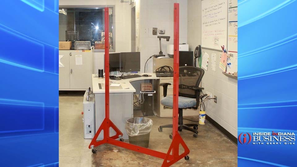 Manufacturer Builds COVID Barrier for Schools