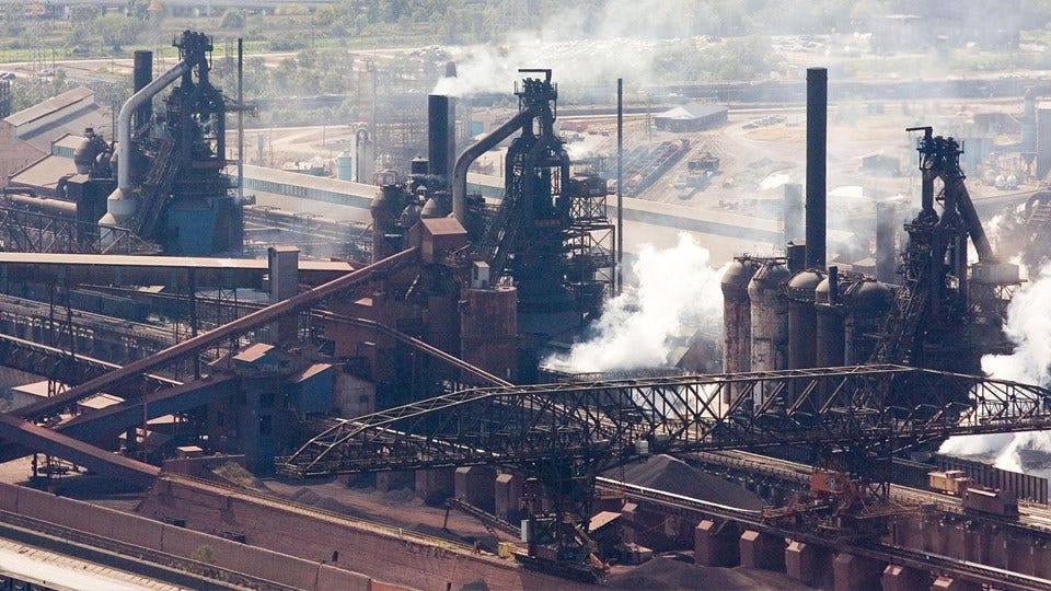 Indiana Again Tops U.S. in Steel Production