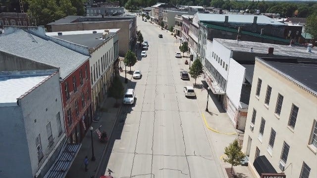 Indiana Landmarks 10 Most Endangered List: Downtown Attica