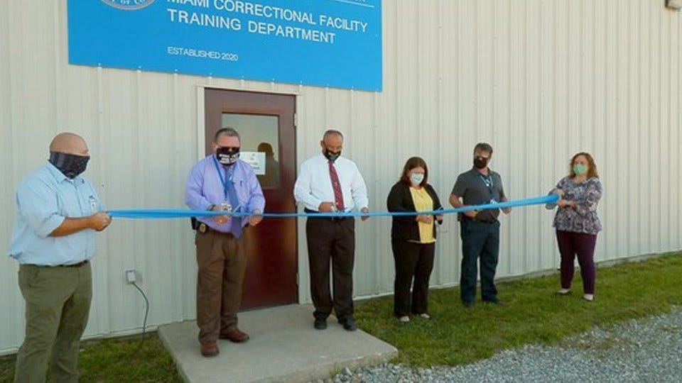 Miami Correctional Adds New Training Space