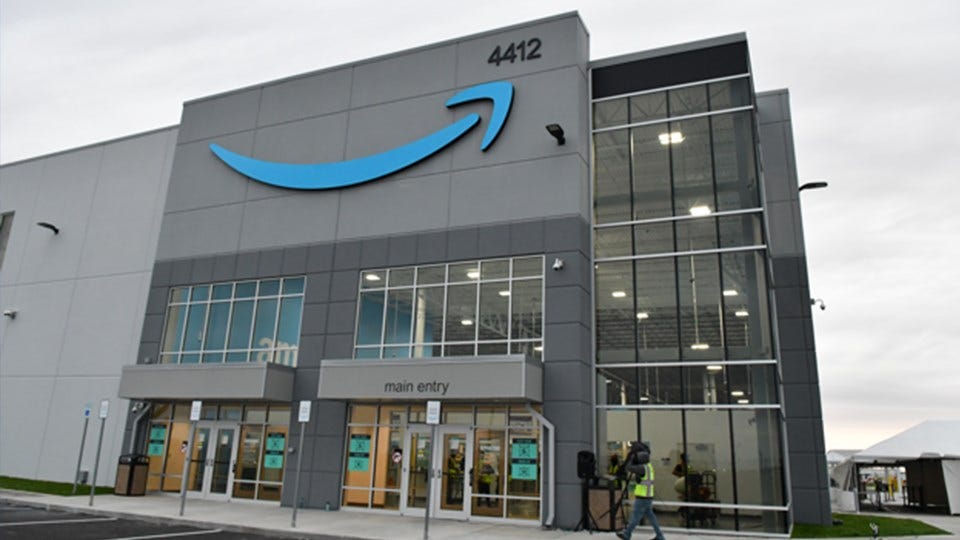 Amazon’s Greenfield Center Now Open