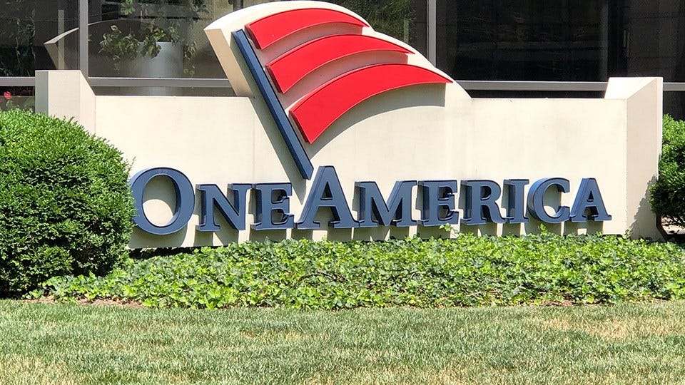 OneAmerica Sign Large