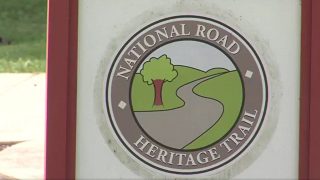 National Road Heritage Trail Sign WTHI
