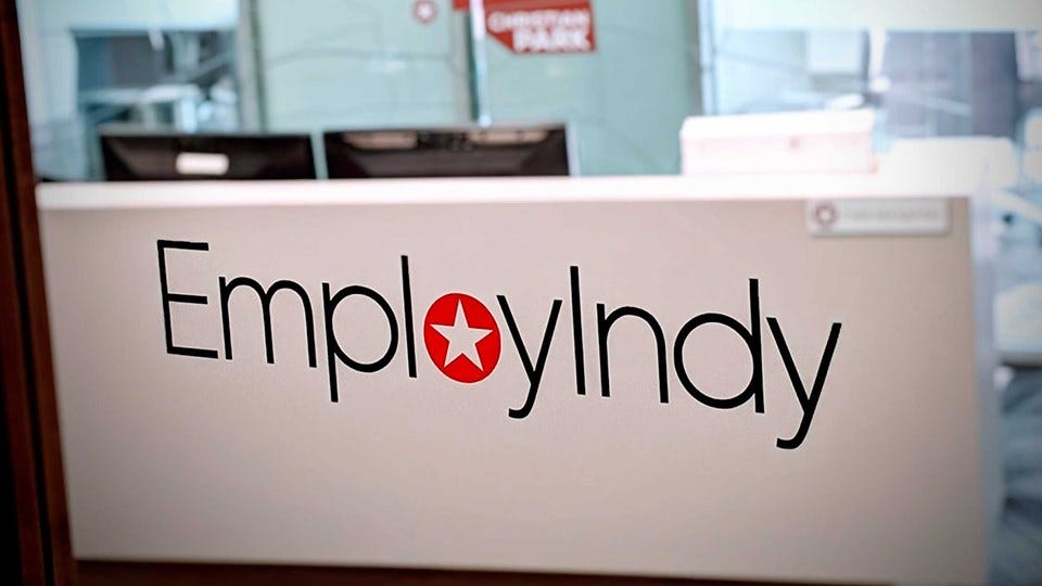 EmployIndy Sign Large