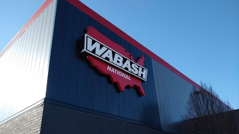Wabash National Reports Strong Demand for Trailers
