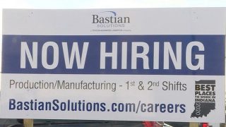 Bastian Solutions Hiring Sign WISH