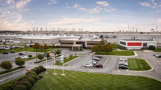 Toyota Motor Manufacturing Indiana Plant Aerial