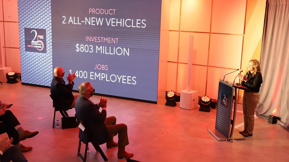 Focus Now on Workforce for Toyota, Region