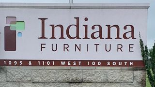 Indiana Furniture Sign