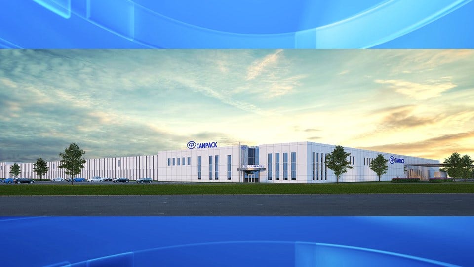 Groundbreaking Set for $380M Can Plant in Muncie