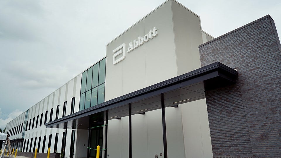 Abbott to Cut Ribbon on Westfield Manufacturing Plant