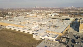 Rolls-Royce Indianapolis Manufacturing Campus Wide Aerial