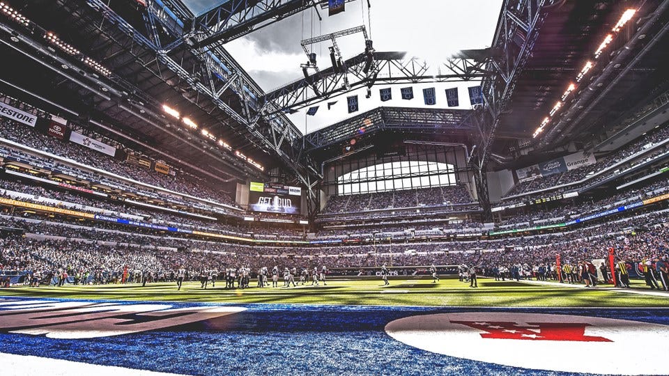 Colts, Lucas Oil Prepare for Full-Capacity Stadium