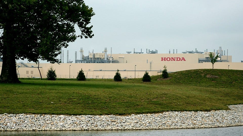 Honda Indiana Auto Plant Exterior