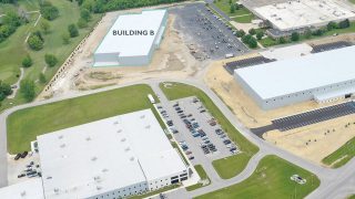 Sauder Woodworking New Haven Facility Aerial