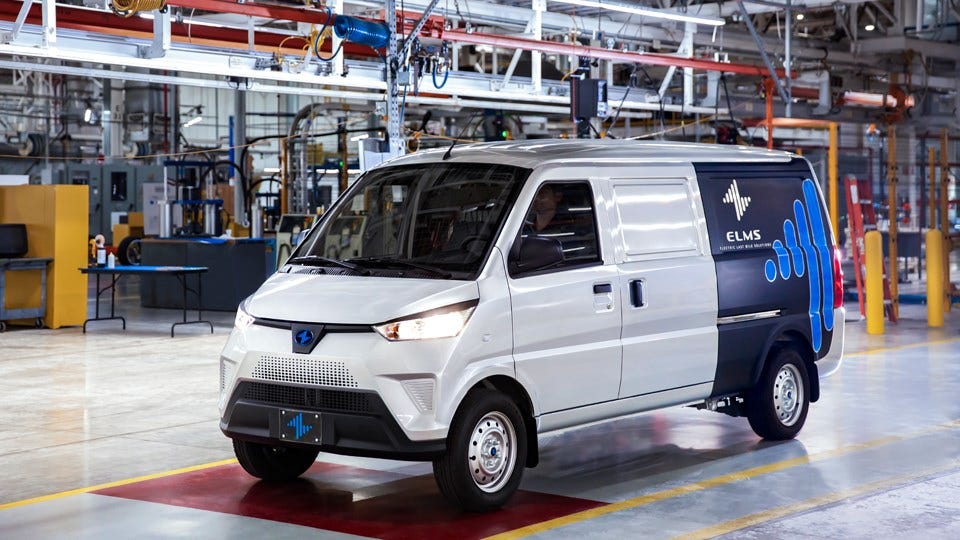 Electric Delivery Van Production Begins in St. Joseph County