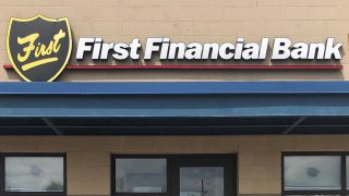 First Financial Bank Sign