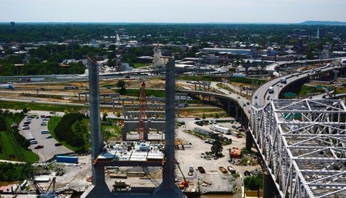 Ohio River Bridges Project Taking Shape