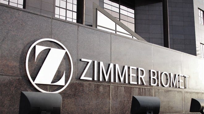 Zimmer Biomet Reports Growth to Close 2019