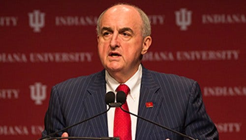 McRobbie Delivers State of The University Address