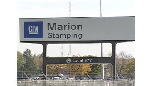 GM to Detail $90M Marion Plans