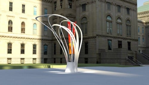 State Releases Bicentennial Plaza Sculpture Plans