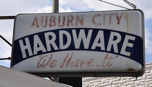 Auburn City Hardware Store Sold