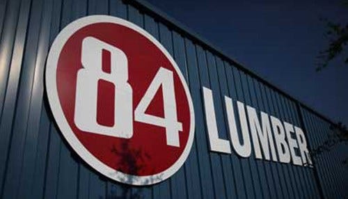 84 Lumber Growing in Johnson County
