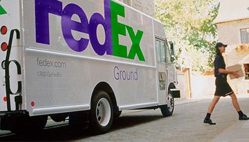FedEx Building Distribution Center in Evansville