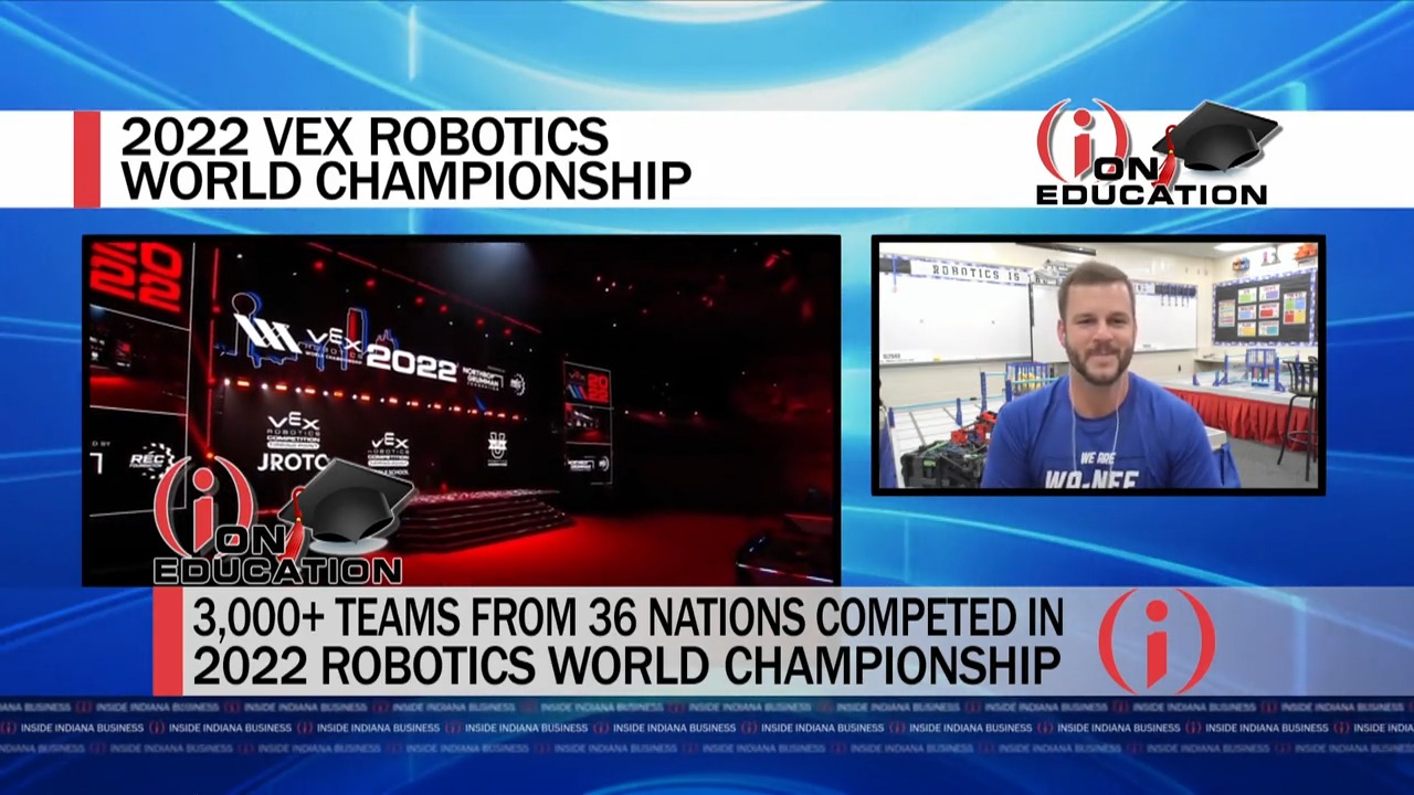 Indiana Teams Compete in VEX Robotics World Championship
