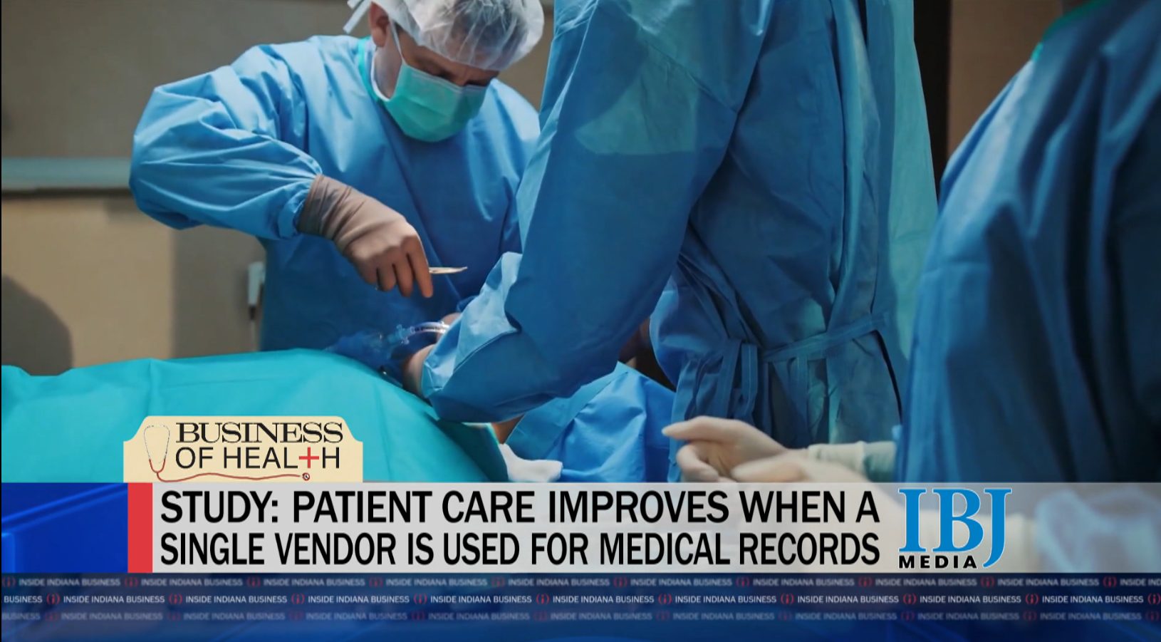 Study: single software vendor improves patient care
