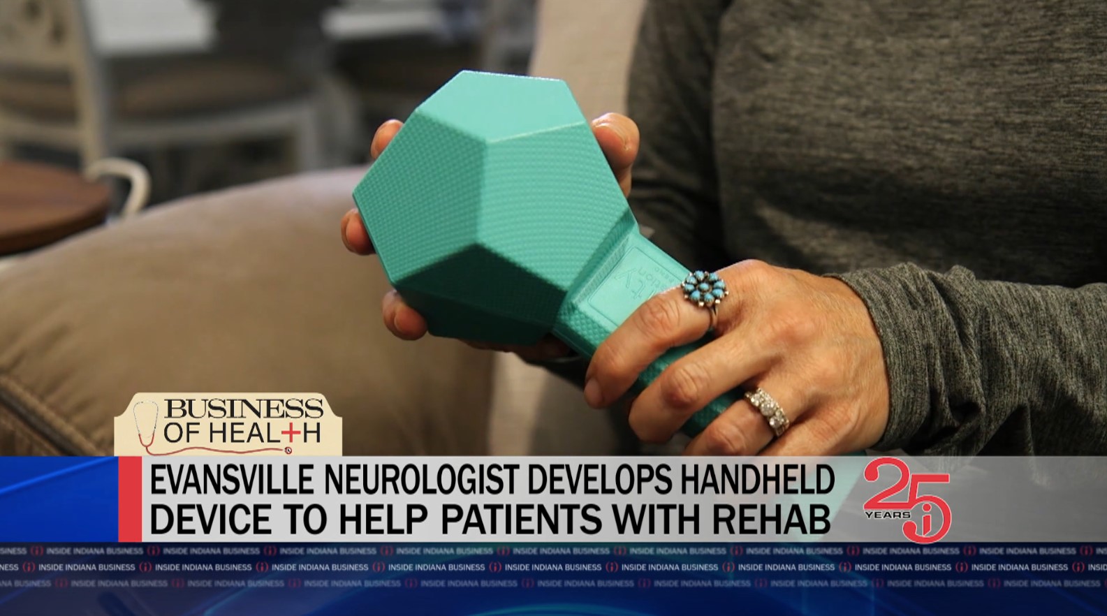 Business of Health: Handheld Rehab Device